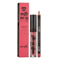 Barry M Matte Me Up Matte Lip Kit (Runaway)